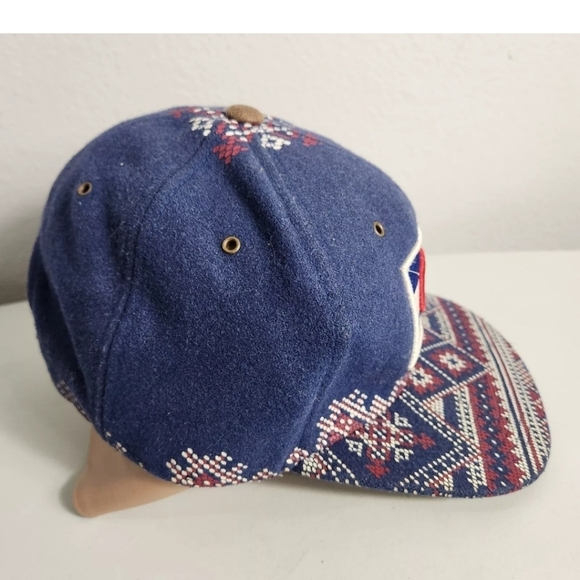 Zephyr Colorado Flag Patch Patterned Wool Baseball Snapback Cap - Picture 6 of 10